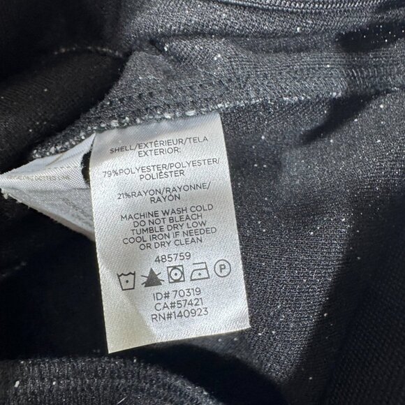 Ann Taylor LOFT Womens A Line Circle Pull On Skirt sz XL Fleece Gray Career Wear - Picture 5 of 5